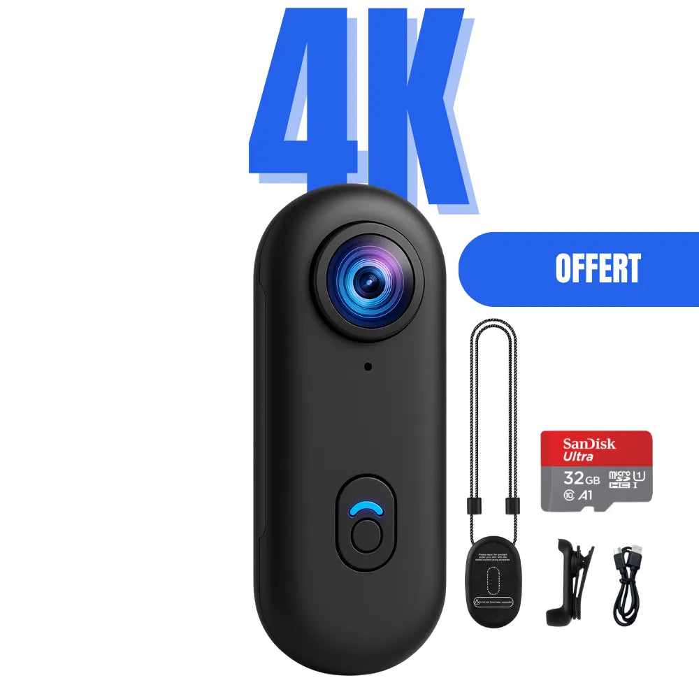 FOCUSMINI™ - Mini Caméra 4K